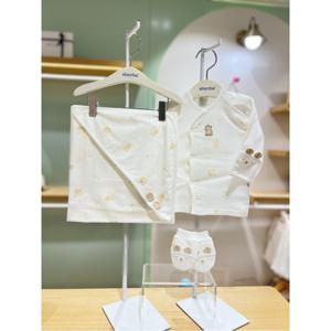 압소바HM (26년말띠아기)새싹곰 오가닉 출산선물세트 3종 (Q10A1A10121)