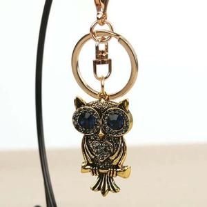 외계인 보석부엉이 열쇠고리 키홀더 키링 BB1715