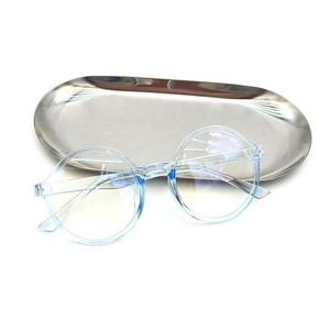 심플 패션 안경테 블루