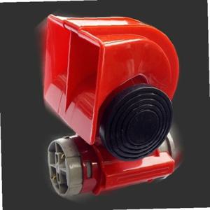 12V 차량용 컴팩트 트윈톤 에어혼 레드