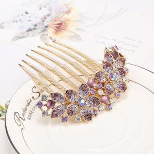 네프 포인트 헤어핀(퍼플) 헤어장식 뒤꽂이