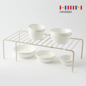 한샘 주방정리용품 SOK 마일드 확장형 선반랙 크림