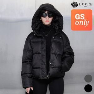 [출고가 198,000원][루브르파리][GS단독] 브루쉐 하이넥 에코다운 후드패딩 JK0013_C