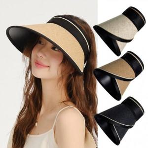 아트박스/이룸 여름 모자 썬캡 햇빛차단 워터밤 휴대용 밀짚 선