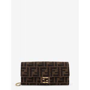 [FENDI] 라프리마 여성 크로스바디 백 콘티넨탈 위드 체인 바게트 FF 자카드 패브릭 숄더 8M0365 A98PF0A6E Tabacco /12
