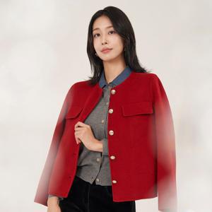 크로커다일레이디 하프기장 핸드메이드 코트_CLEWCT102