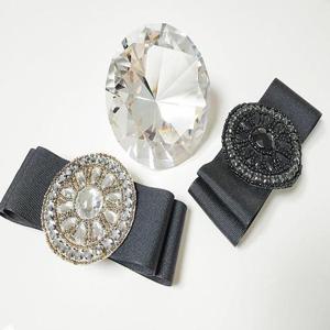 핸드메이드 블링 비즈장식 머리핀 헤어핀 리본핀