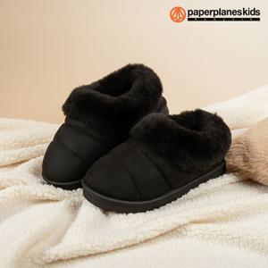 [페이퍼플레인키즈]키즈 털 방한화 아동 부츠 겨울 유아 털신 주니어 초등 여아 어린이 방한 신발 양털