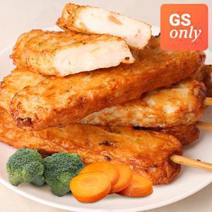 [미식배송]NO밀가루+프리미엄 SA등급 연육, 가마보꼬어묵바 야채맛 700g(70gx10개)