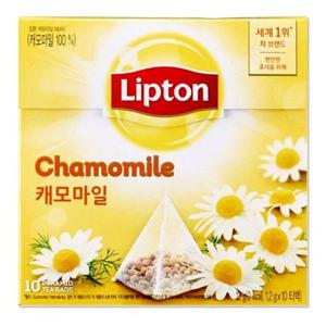 립톤 캐모마일 허브티 1.2gX10T 유니레버코리아