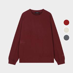 [버커루]남성 사카리바 루즈핏 맨투맨 티셔츠 B234TS330P