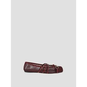 구찌 홀스빗 플랫 슈즈 835077FAEQZ 6207 RED ANCORA