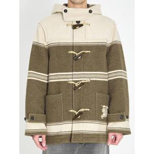 버버리 쇼츠 울 블렌드 해러게이트 더플 코트 8118037 C4895 BEI