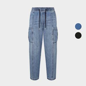 [버커루]남성 밴딩 조거 데님 팬츠 청바지 B252DP250P