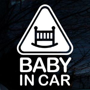 자동차스티커_엠블렘 아기그네 BABY ON BOARD(화이트)