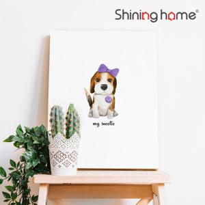 [샤이닝홈] 무드 접이식 액자테이블 720x480 비글 밥상/공부상