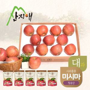 산지애 알뜰 사과 미시마 3.5kg + 사과주스 5팩