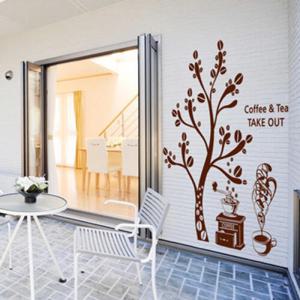 아트박스/낭만창고 idc016-커피콩나무&카페(대형)