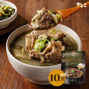 하누소 우거지갈비탕 700g 10팩