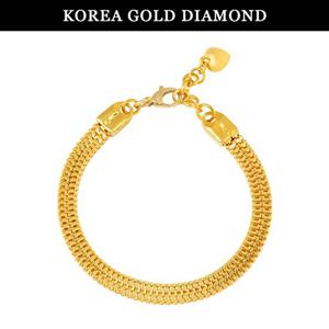 [한국금다이아몬드] 순금 24k 팔찌 여자 금 맵시 뱀 체인 18.75g