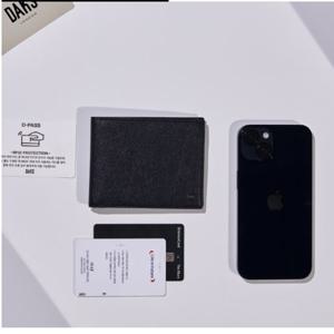 [닥스] D-PASS  네이비 슬림반지갑 DBWA5F720N2