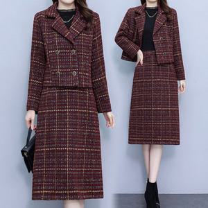 미뎀 트위드 투피스 세트_RE3ST013