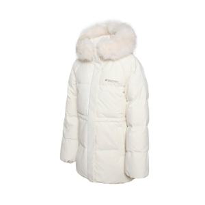 디스커버리 여성 켈리 구스다운 미드패딩 아이보리 DWDJ98046 DWDJ98046IVS