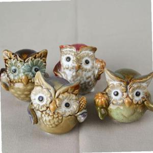 미니어처 부엉이 소품세트(4p) 장식소품 장식품