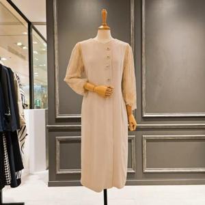 [아니베에프]  A44WOP320_소매 레이스 원피스