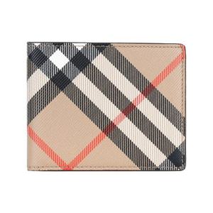 [버버리] 체크 HIPFOLD 힙폴드 슬림 반지갑 (8095693)
