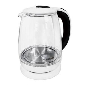 주전자 티포트 맘쿡 무선 유리 전기포트 급속 LED가열등 1.8리터