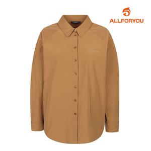 [올포유] 여성 솔리드 스트링 아우터형 카라 블라우스 ALBLL7251-504