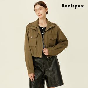 보니스팍스  투 포켓 크롭 야상 점퍼 (XP9JP006M0)