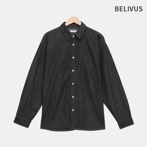 빌리버스 남성 청남방 데님 셔츠 가을 간절기 루즈핏 코튼 청자켓 BSUQT002