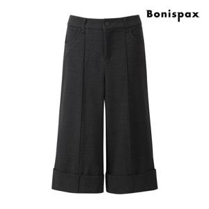 보니스팍스  롤업 와이드 크롭 팬츠 (XPAPT005M0)