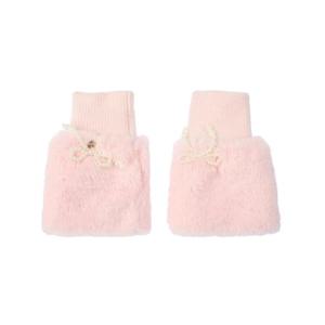 [프렌치캣(정상)]PK 리본 퍼 손 워머 Q56DG6041