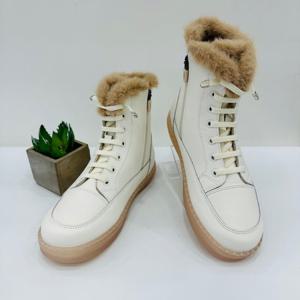 [무크]여성 앵클 워커 퍼부츠 6522651Q