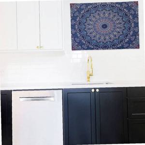 대형 패브릭 포스터 만다라 기하학 S