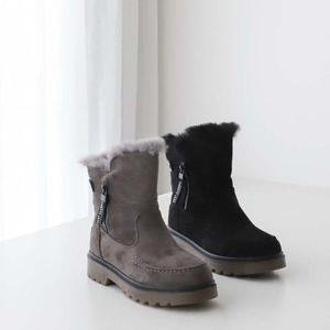 [비비핑크]MR_171 여성부츠 미들부츠 털부츠 워커 부티