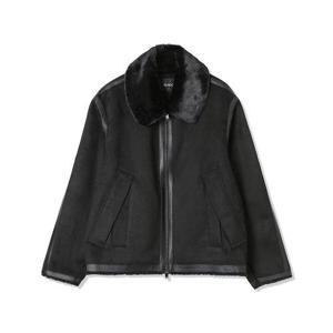 [애드호크]남성 에코레더 스웨이드 오버핏 무스탕 HABMU10-2_CA