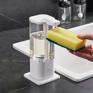 자동손세정제 세제디스펜서 손세정 대용량 주방세제 벽걸이 물비누 핸드워시 세정기 R617