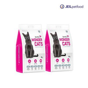 제일펫푸드 원더 캣츠 5kg 2개/고양이 사료