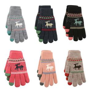 남녀공용 니트 손가락장갑 기모 겨울 남성 여성 터치 방한 장갑