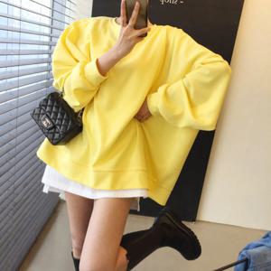 아이미마인 / 아홉 컬러 오버핏 무지 베이직 맨투맨 (9color)