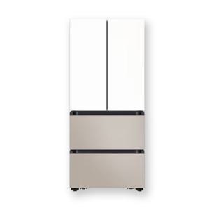 삼성 RK70F58M1ZG 김치플러스 4도어 586L 화이트 베이지 김치통 포함