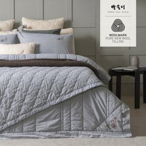 [Q]프리미엄 고밀도면 호주산양모100% 겨울 양모이불+베개커버2[다온]