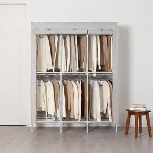 MF 윈도우 커버옷장 2단행거 트리플