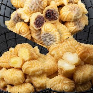 [자연맛남 붕어빵] 미니붕어빵 500gx3팩 총1.5kg(팥+카스타드+치즈)