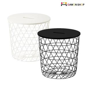 이케아 KVISTBRO 수납바구니 겸 사이드테이블