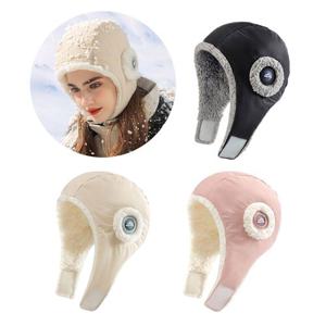 여성용 털모자 패딩모자 귀마개모자 초경량 스포츠모